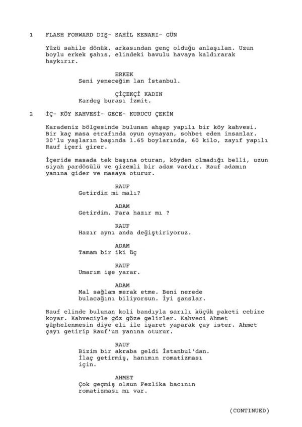 Vay Beni first page