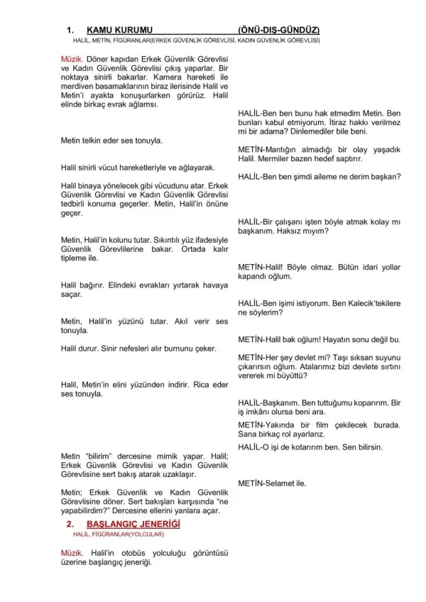 KALECİK KARASI first page