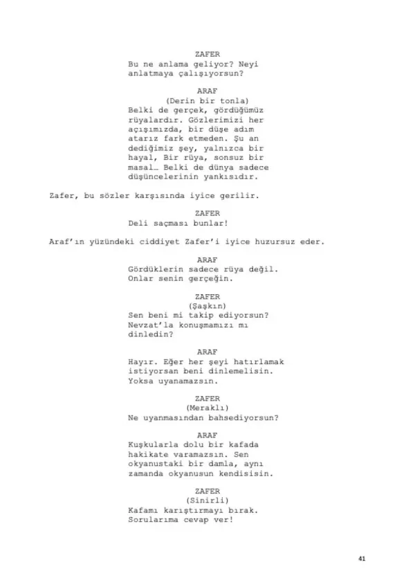 Deli Dahi "Uyanış" sample page