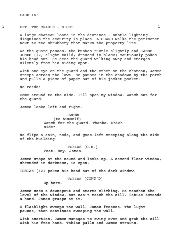 Meat My Uncle first page