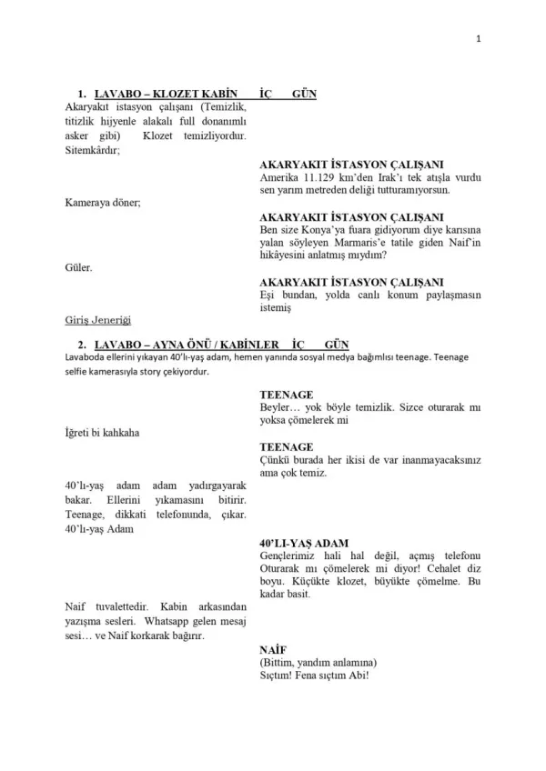 PİSUVAR first page