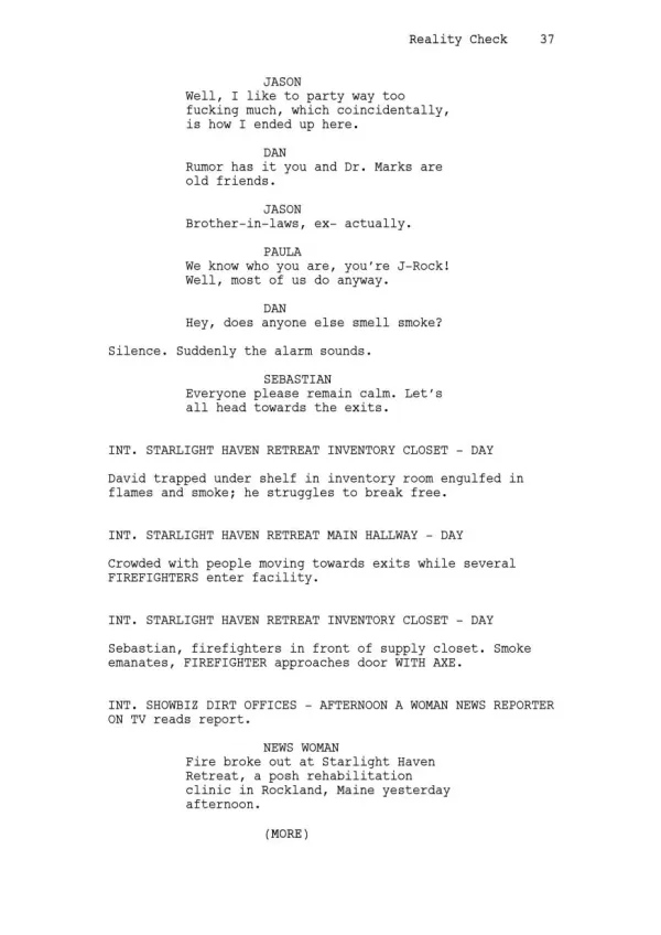 Reality Check sample page