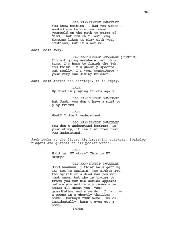The Crimson Scarf sample page