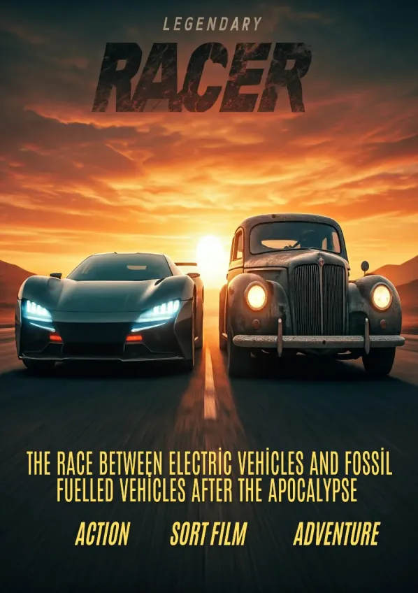 Legendary racer scenario poster