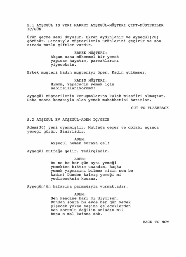 Sessizlik sample page