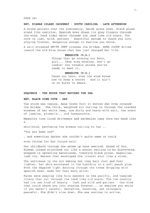 Black Pine Cove first page thumbnail