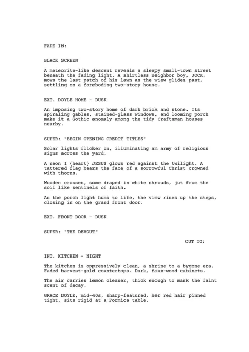The Devout first page thumbnail