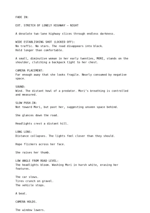 The Hitchhiker first page thumbnail