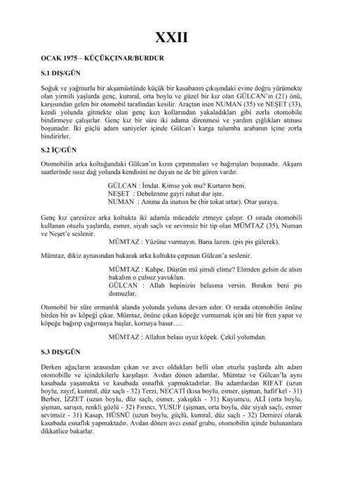 YİRMİ İKİ (XXII) first page thumbnail