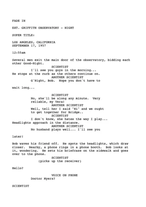 SCIENCE FICTION first page thumbnail