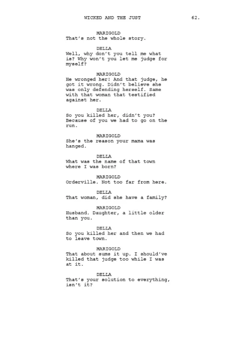 The Wicked And The Just sample page thumbnail